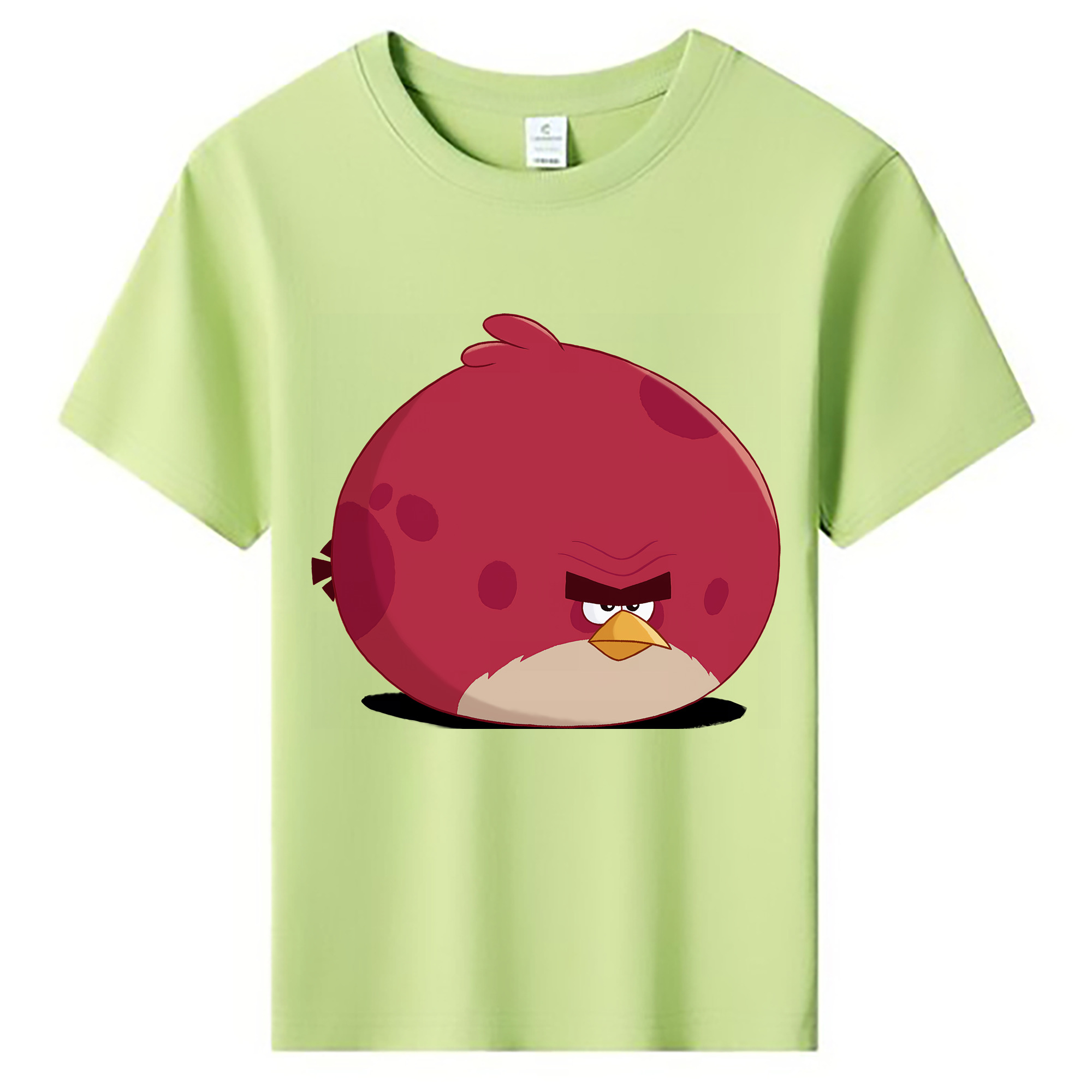 （画像用） Angry Birds アングリーバード 綿100％キッズTシャツ（フロントプリント）